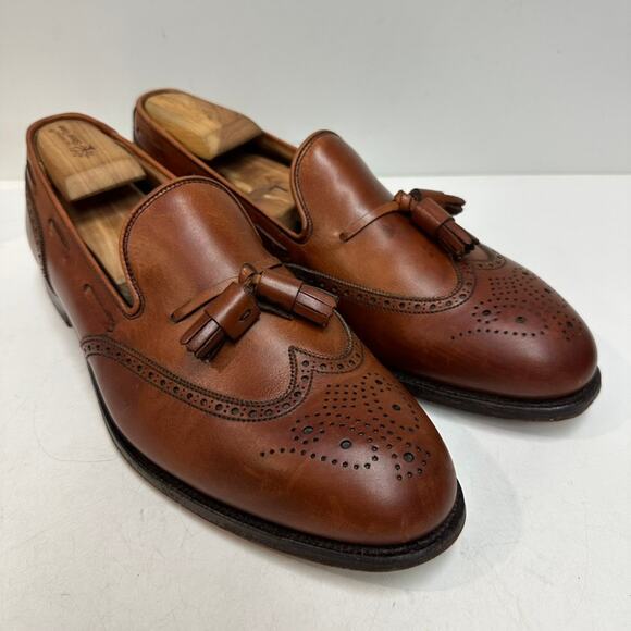 VERY GOOD Crockett & Jones Lichfield 2 Tassel Loafer England UK 10.5 / US 11.5 - Picture 1 of 13